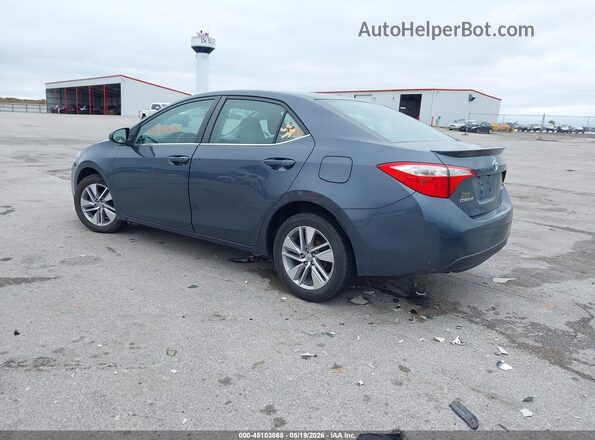 5YFBPRHE8GP444932 2016 TOYOTA COROLLA Серый Задняя левая четверть