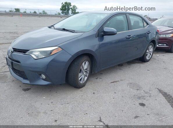 5YFBPRHE8GP444932 2016 TOYOTA COROLLA Серый Передняя левая четверть