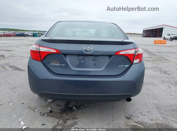 5YFBPRHE8GP444932 2016 TOYOTA COROLLA Серый 