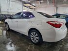 2016 Toyota Corolla Le White vin: 5YFBURHE0GP390681