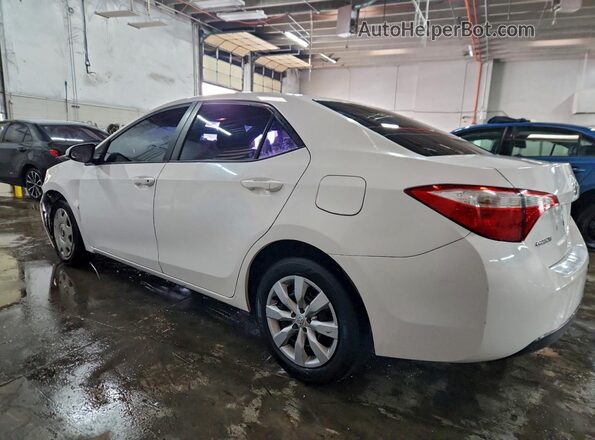 5YFBURHE0GP390681 2016 TOYOTA COROLLA White უკანა მარცხენა