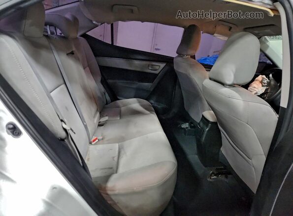 5YFBURHE0GP390681 2016 TOYOTA COROLLA White უკანა სავარძლების ხედი