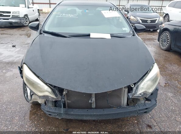 5YFBURHE0GP394536 2016 TOYOTA COROLLA Black Widok zestawu wskaźników