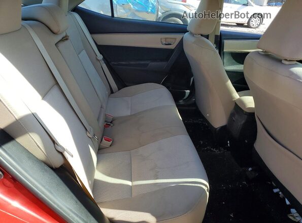 5YFBURHE2GP456079 2016 TOYOTA LL Красный Вид задних сидений