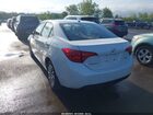 2019 Toyota Corolla Xle White vin: 5YFBURHE2KP925437