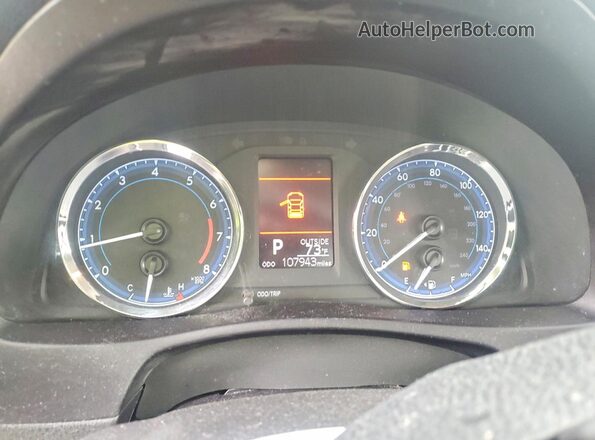5YFBURHE2KP937216 2019 TOYOTA COROLLA Белый Вид щитка приборов
