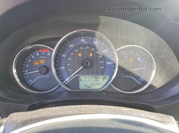 5YFBURHE3GP413645 2016 TOYOTA COROLLA Черный Вид щитка приборов