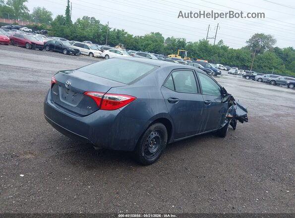 5YFBURHE3GP484599 2016 TOYOTA COROLLA Blue Задня права чверть