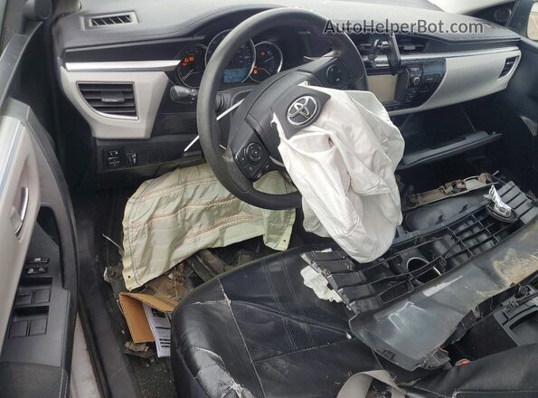 5YFBURHE3GP503152 2016 TOYOTA COROLLA Silver Widok deski rozdzielczej