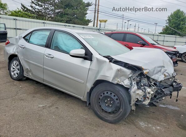 5YFBURHE3GP503152 2016 TOYOTA COROLLA Silver Przód prawy