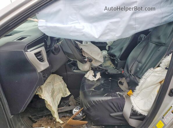 5YFBURHE3GP503152 2016 TOYOTA COROLLA Silver Widok wnętrza z przodu