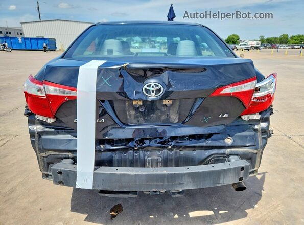 5YFBURHE4GP497619 2016 TOYOTA COROLLA Черный Вид сзади