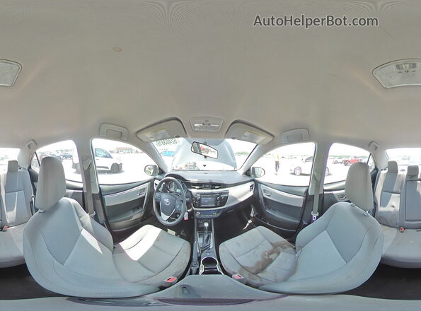 5YFBURHE4GP497619 2016 TOYOTA COROLLA Черный Панорамный вид салона 360°