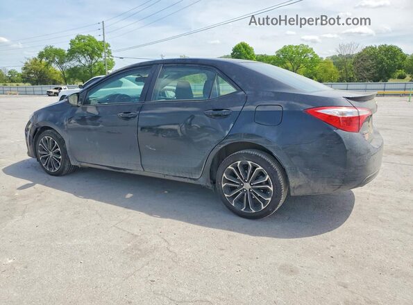 5YFBURHE4GP515567 2016 TOYOTA COROLLA Черный Задняя левая четверть