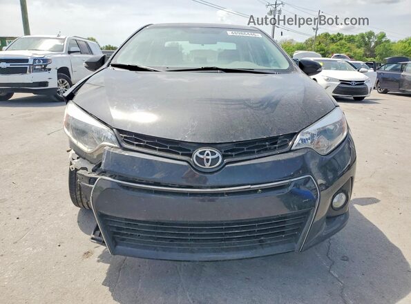 5YFBURHE4GP515567 2016 TOYOTA COROLLA Черный Вид спереди