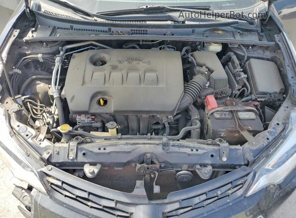 5YFBURHE4GP515567 2016 TOYOTA COROLLA Черный Вид задней части салона