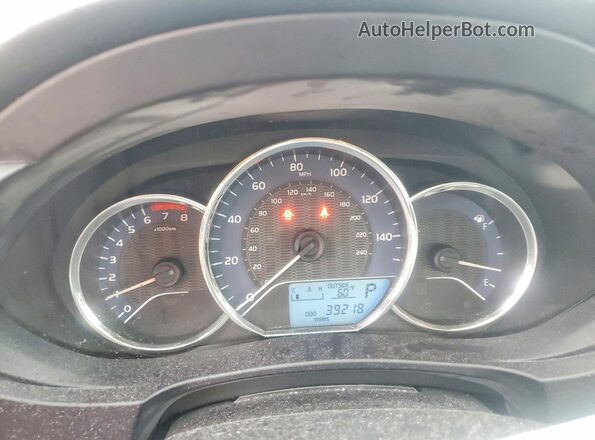 5YFBURHE4GP516671 2016 TOYOTA COROLLA Blue Widok zestawu wskaźników