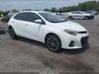 2016 Toyota Corolla S Plus Белый vin: 5YFBURHE4GP520686