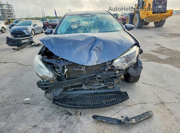 5YFBURHE4GP552215 2016 TOYOTA COROLLA Charcoal Widok z przodu