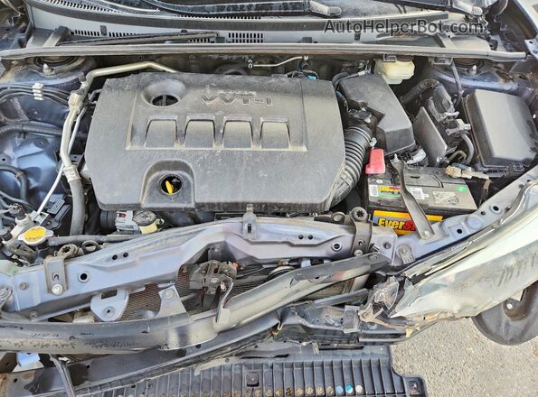 5YFBURHE4GP552215 2016 TOYOTA COROLLA Charcoal Widok wnętrza z tyłu