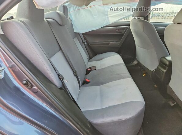 5YFBURHE4GP552215 2016 TOYOTA COROLLA Charcoal Widok tylnych siedzeń
