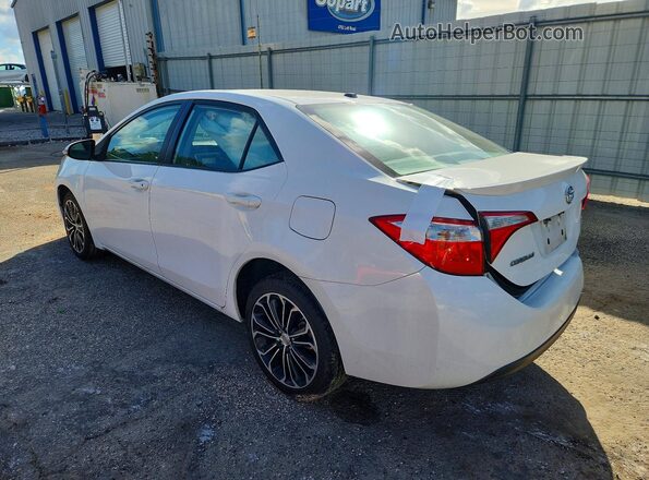 5YFBURHE4GP553333 2016 TOYOTA COROLLA White Задня ліва чверть