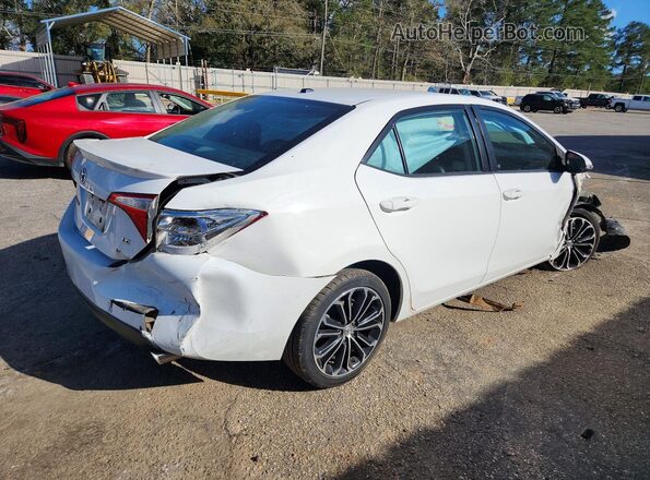 5YFBURHE4GP553333 2016 TOYOTA COROLLA White Задня права чверть