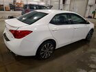 2017 Toyota Corolla Se Белый vin: 5YFBURHE4HP658231