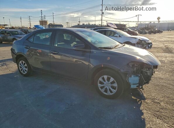 5YFBURHE4HP665678 2017 TOYOTA COROLLA Серый Передняя правая четверть