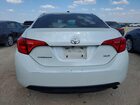 2017 Toyota Corolla Xle White vin: 5YFBURHE4HP707735