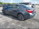2017 Toyota Corolla Le Серый vin: 5YFBURHE4HP723899