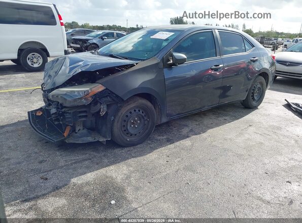 5YFBURHE4HP723899 2017 TOYOTA COROLLA Серый Передняя левая четверть