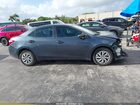 2017 Toyota Corolla Le Серый vin: 5YFBURHE4HP723899