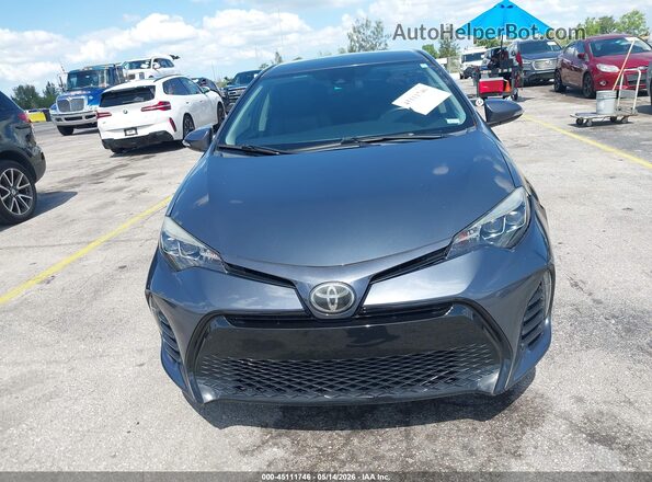 5YFBURHE4KP888682 2019 TOYOTA COROLLA Серый Вид щитка приборов