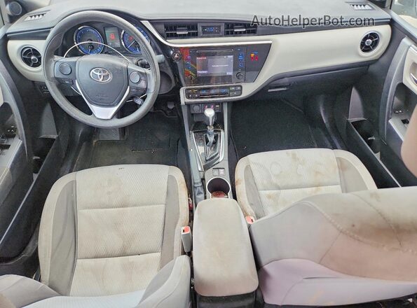 5YFBURHE4KP905514 2019 TOYOTA COROLLA White Вид панелі приладів