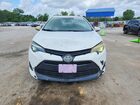 2019 Toyota Corolla Le White vin: 5YFBURHE4KP905514