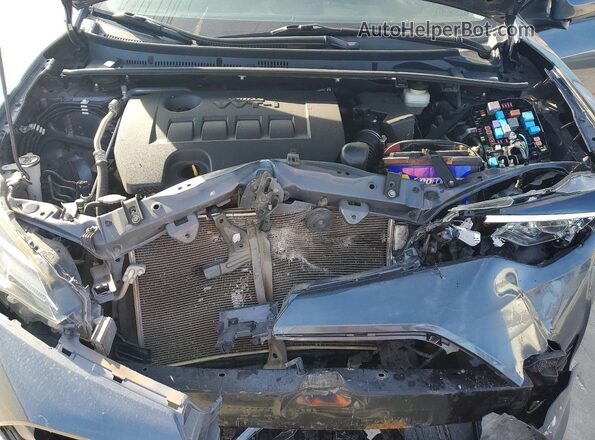 5YFBURHE4KP919221 2019 TOYOTA COROLLA Blue Rear interior view