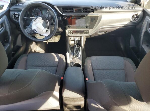 5YFBURHE4KP919221 2019 TOYOTA COROLLA Blue Dashboard view