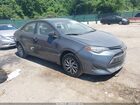 2019 Toyota Corolla Le Gray vin: 5YFBURHE4KP932180