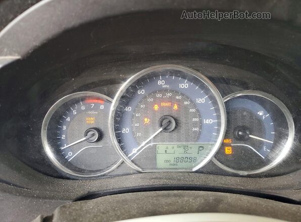 5YFBURHE7GP500545 2016 TOYOTA COROLLA Белый Вид щитка приборов