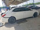 2016 Toyota Corolla Белый vin: 5YFBURHE7GP500545