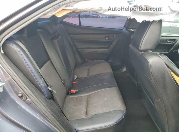 5YFBURHE8KP916516 2019 TOYOTA COROLLA Синий Вид задних сидений