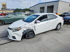 2016 Toyota Corolla L White vin: 5YFBURHE9GP455477