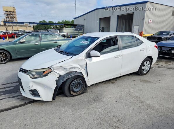 5YFBURHE9GP455477 2016 TOYOTA COROLLA White Передня ліва чверть