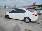 2016 Toyota Corolla L White vin: 5YFBURHE9GP455477