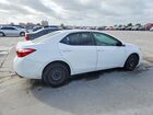 2016 Toyota Corolla L White vin: 5YFBURHE9GP455477