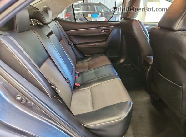 5YFBURHEXGP398075 2016 TOYOTA COROLLA Gray Widok tylnych siedzeń