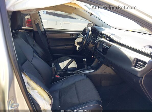 5YFBURHEXGP468058 2016 TOYOTA COROLLA Серебряный Вид салона спереди