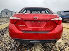 2016 Toyota Corolla Le Red vin: 5YFBURHEXGP566166