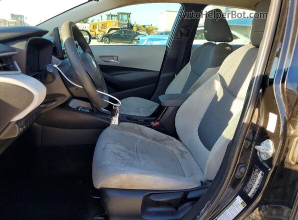 5YFDPMAE3MP173859 2021 TOYOTA COROLLA Black Widok wnętrza z przodu